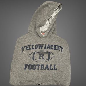 Vintage Grey Nike hoodie 🐺